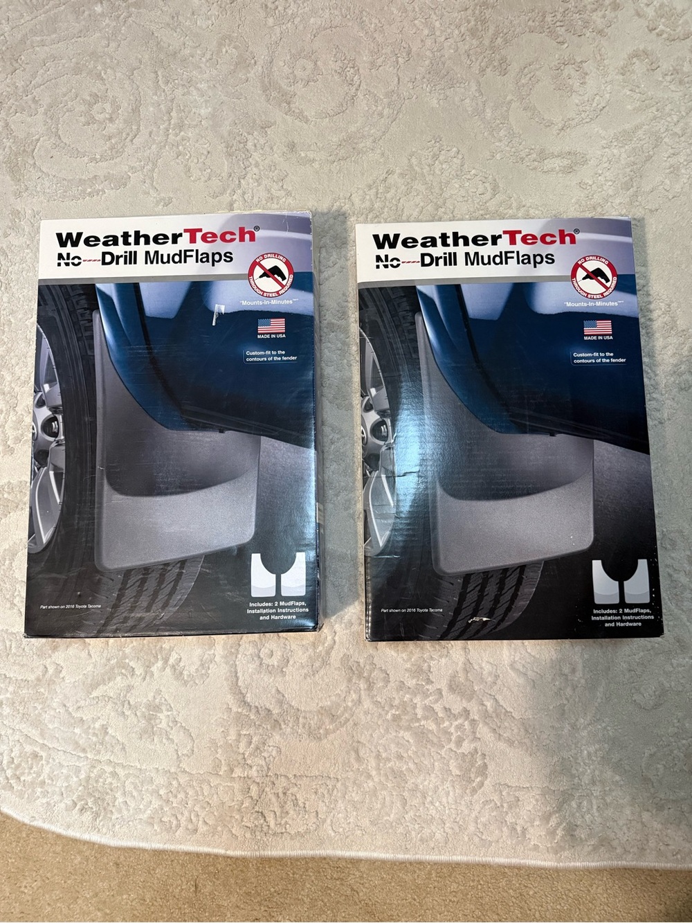 NEW WeatherTech MudFlaps Ram 1500 2500 3500 Front Rear Set No Drill